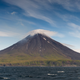 The volcano Bogoslof.